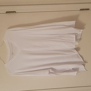 White dolman sleeve shirt